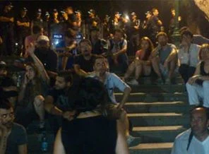 Gezi Parkı merdivenlerindeki forumda polis de söz aldı