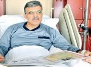 Gül, haftasonu sessize ameliyat oldu