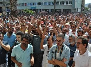 İzmir'de grev durdu