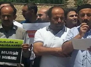 Mısır'daki cuntaya Muş'tan protesto