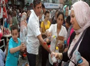 Oruç Baba doldu taştı