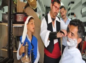 Pendik'te bir Osmanlı berberi