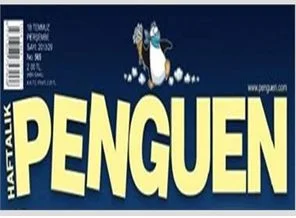 Penguen görüntülenemeyen polisi çizdi!