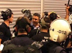 Polisten CHP'li başkana: Kes lan