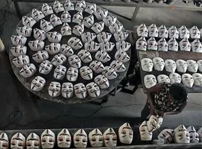 Protestoların simgesi Guy Fawkes maskeleri nerede üretiliyor?
