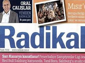 Radikal çArşı'nın protestolarına manşetten cevap verdi!