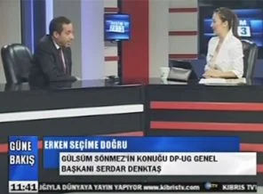 Serdar Denktaş canlı yayında fenalaştı