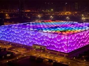 Su parkından sanat eserine: Water Cube