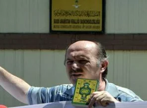 Suudi Arabistan'ı protesto ettiler