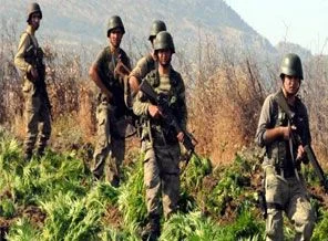Uyuşturucu tarlasını sulamak için suni gölet