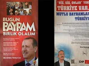 AK Parti ve CHP'nin bayram ilanlarında hangi gazeteler veto yedi?