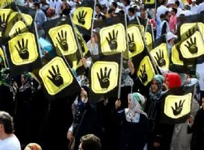 Ankara'da 'Mısır halkına özgürlük' mitingi