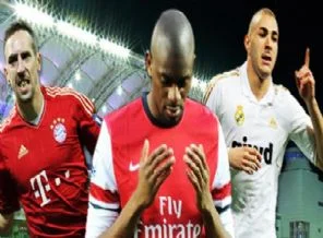 Avrupa'yı sallayan müslüman futbolcular (Foto Galeri)