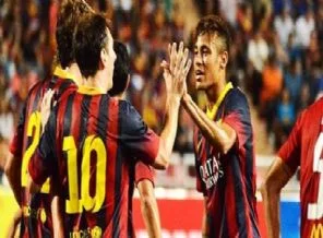 Barca gol olup yağdı