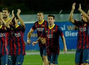 Barcelona 'Barış' için Ortadoğu'da