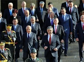 Büyük Zafer için ilk tören Anıtkabir'de