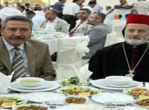 Diyarbakır'da farklı din ve mezheplerden halk iftar yemeğinde buluştu