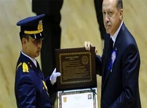 Erdoğan'ın katıldığı GATA'daki törende bir ilk