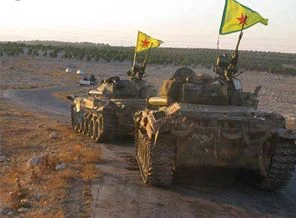 Esed'in tankları PYD'ye sığındı