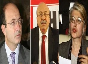 'Fişlenen' Tarhan, Matkap ve Cihaner konuştu
