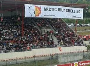 Formula 1'de Greenpeace Protestosu