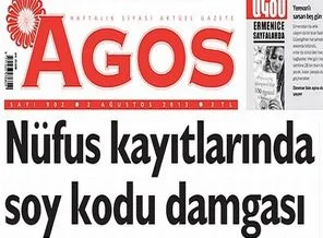 İçişleri Bakanlığı'ndan Agos gazetesine 'soy kodu' açıklaması