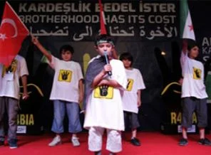 İnsanlık nöbetini çocuklar devraldı