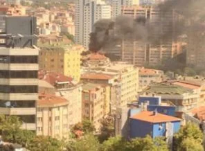 İstanbul'da korkutan yangın