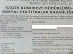 Kadın konukevinin adresi ihale ilanıyla ifşa edildi