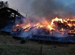 Kayınpederine kızdı, köyü yaktı