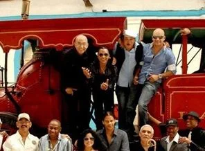 Küba müzik treni Kolombiya'da