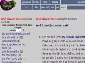 Kürtçe 'Ekşisözlük' yayına başladı