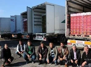 Mısır'da mahsur kalan TIR şoförleri Türkiye'ye dönüyor