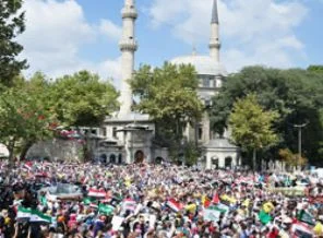 Mısır Katliamı Eyüp'te protesto edildi