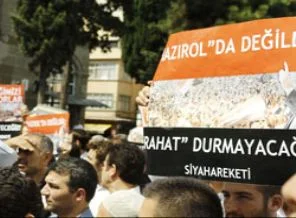 Samsun Mısır'daki katliamlar için yürüdü