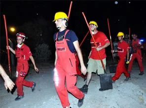 Şapşap yaparak Bodrum'u kurtardılar!