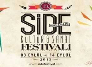 Side 13. Uluslararası Kültür ve Sanat Festivali başlıyor