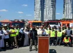 Suriye için İngiltere'den yola çıktılar