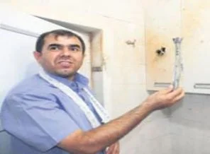 Tank mermileri 3 eve isabet etti