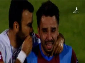 Volkan Şen hüngür hüngür ağladı