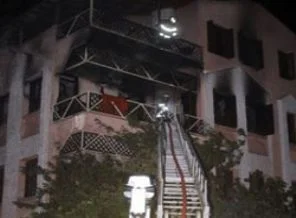 120 öğrencinin kaldığı yurtta patlama!