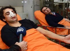 AA ekibine saldıran 4 kişi hakim karşısında