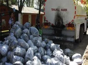 Akaryakıt tankerinde uyuşturucu sevkiyatı