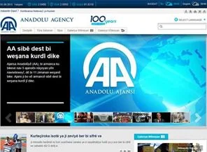 Anadolu Ajansı Kürtçe yayına başladı