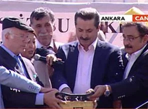'Cami-cemevi'nin temeli törenle atıldı