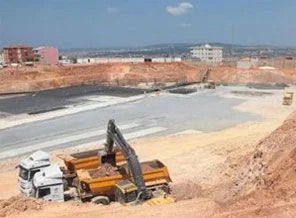 Çamlıca Camisi'nin beton zemini tamam!