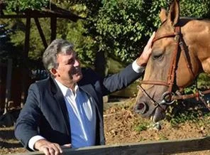 Cumhurbaşkanı 'Arkadaş'ına kavuştu!