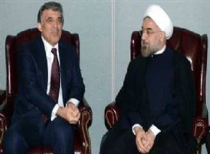 Cumhurbaşkanı Gül, Ruhani ile görüştü