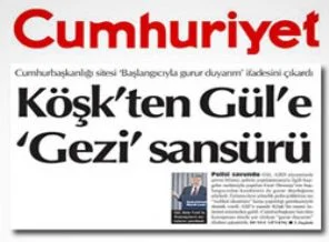 Cumhuriyet Abdullah Gül'e çaktı