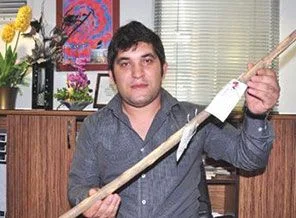 Dedesinden miras yerine 'sopa' kaldı